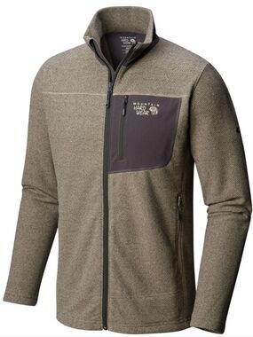 Mountain Hardwear Toasty Twill Fleece Jacket SZ XXL - 2XL